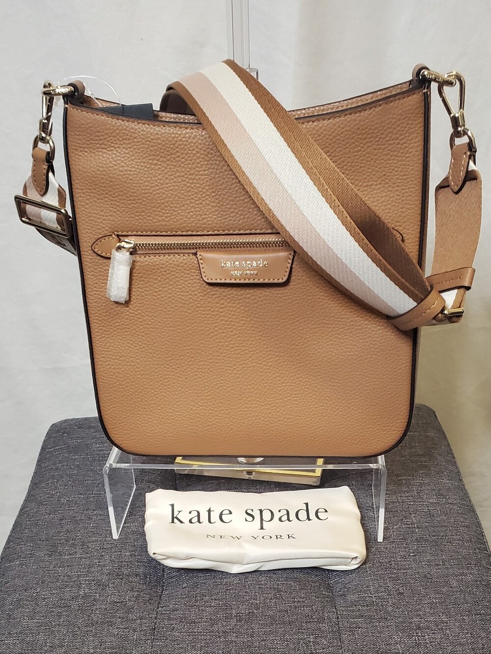 NWT Kate Spade Hudson Convertible Crossbody Bag with Adjustable Strap